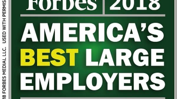 Forbes Best Large Employer Logo